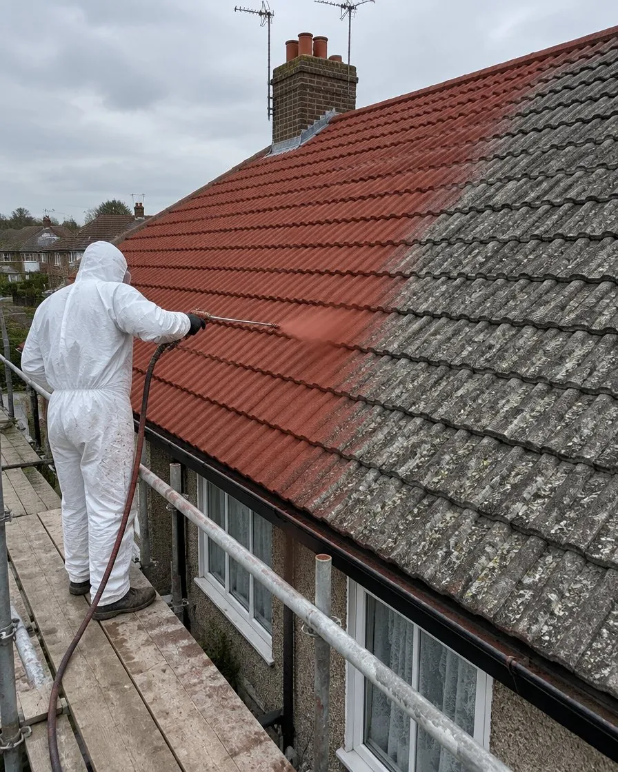 Roof painting and coating in Redruth